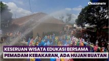 Intip Keseruan Anak-anak Berwisata Edukasi dengan Pemadam Kebakaran, Belajar Atasi Ketakutan dan Bermain Air