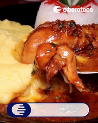 Pollito al vino con su rico Puré de papas | Ciberoteca