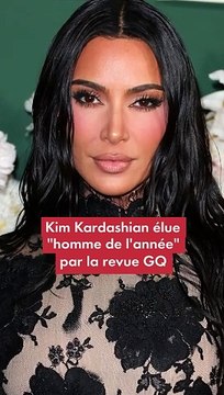 Kim Kardashian élue homme de l'année par la revue GQ