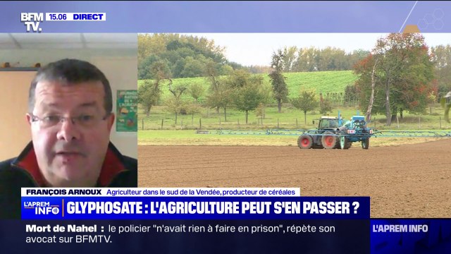 Glyphosate: L'utilisation du produit est très encadrée explique François Arnoux, agriculteur céréalier en Vendée