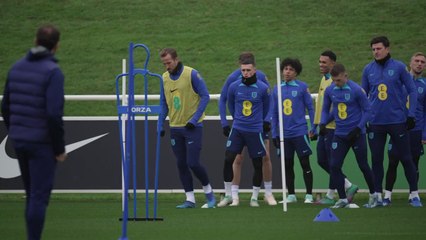 England train ahead of UEFA Euro 2024 qualifier with Malta