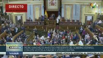 Agenda Abierta 16-11: Pedro Sánchez alcanza la investidura como presidente del Gobierno español