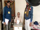 जिले में 338 मतदाताओं ने होम वोटिंग से किया मतदान-video