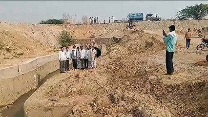 सिंचाई के लिए मासी बांध की नहरों में छोडा पानी