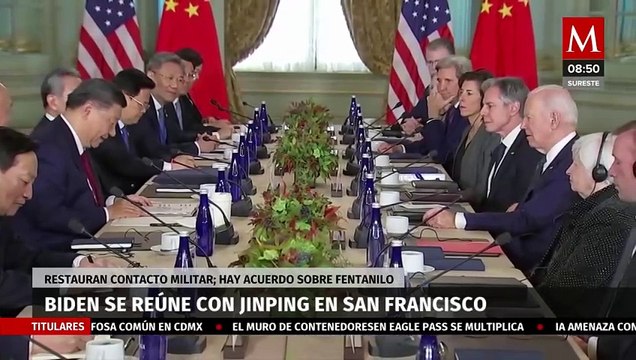 Joe Biden se reúne con Xi Jinping en cumbre APEC; restauran contacto militar