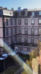 Dépression Frederico : le toit d'un lycée emporté par le vent dans le Puy-de-Dôme