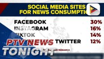 Study shows most people access news from social media platforms