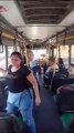 Mãe quebra janela de ônibus após criança passar mal com o calor