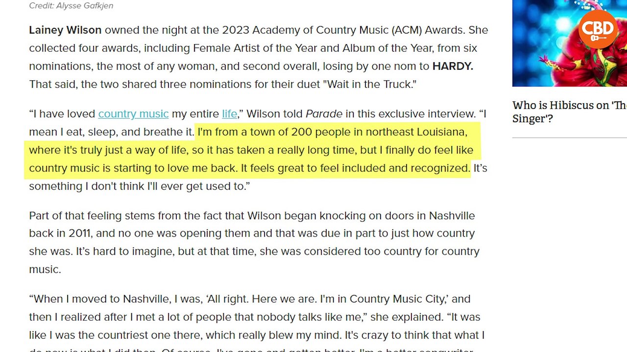 Lainey Wilson almost QUIT. Country Industry called her FAKE