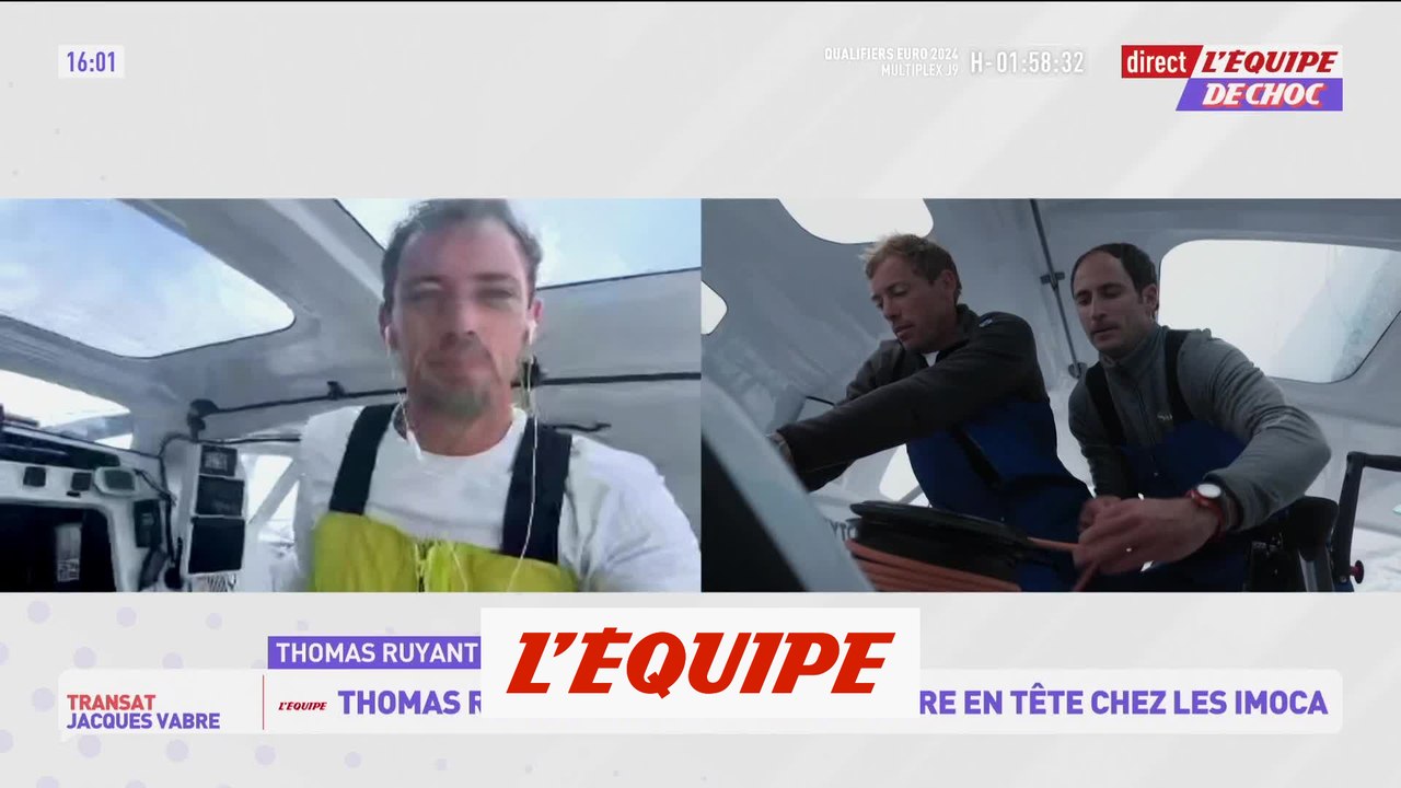 Ruyant : « On aura la pression jusqu'au bout » - Voile - Transat Jacques-Vabre