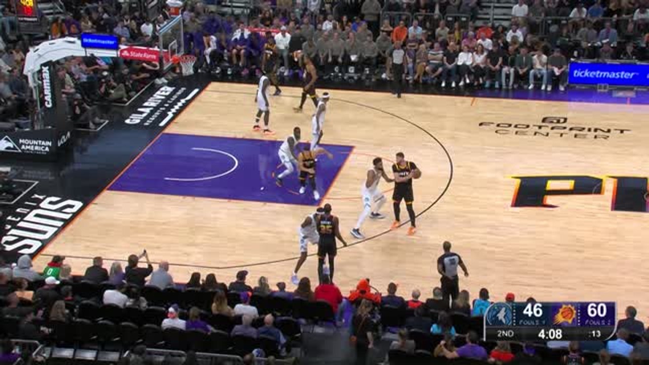 Highlights: Durant-Dunk bei Timberwolves-Chaos