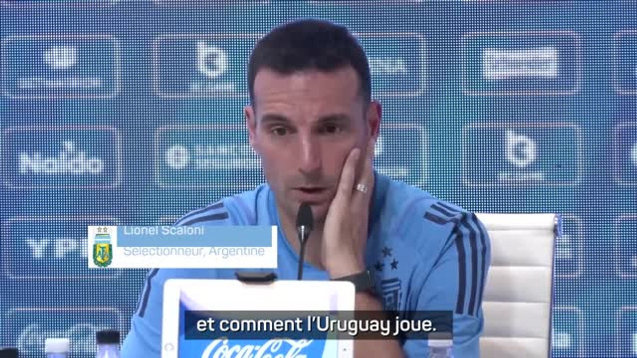 Argentine - Scaloni sur Messi : "S'il est apte à jouer, il jouera"