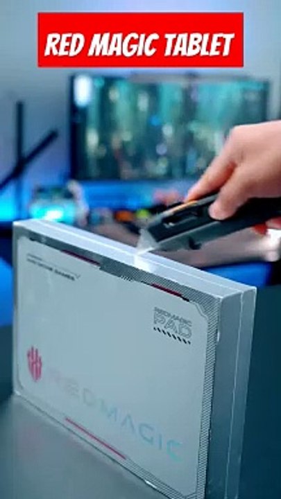 Red Magic gaming Tablet | Unboxing | Unboxing Tablet | Pad - video ...