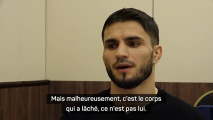 ARES 17 - A. Younousov : "Baki ? C'est le corps qui a lâché, ce n’est pas lui"