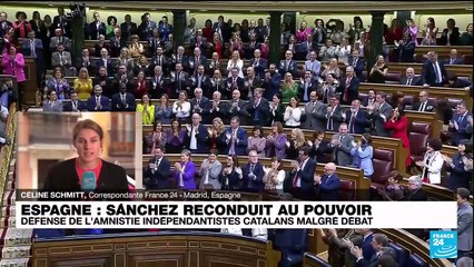 Espagne : Pedro Sánchez reconduit à la tête du gouvernement