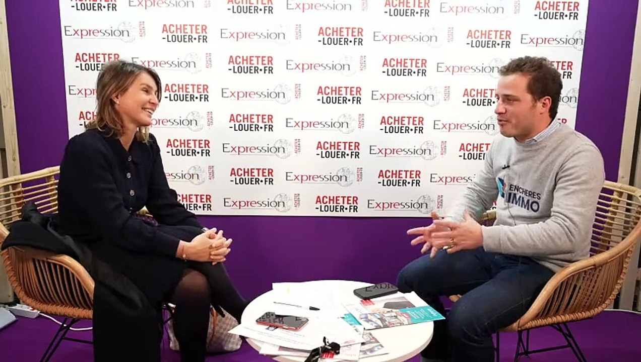 Salon RENT 2023 - Louis du Clary - Co-fondateur et CEO de ENCHERES IMMO