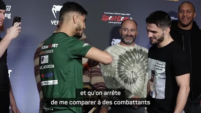 ARES 17 - Aïda : Qu'on arrête de me comparer à des combattants qui viennent de monter sur scène