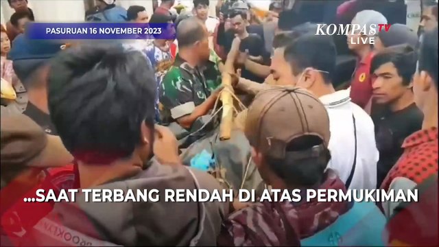 Kesaksian Warga Lihat Detik-detik Pesawat TNI AU Terbang Rendah