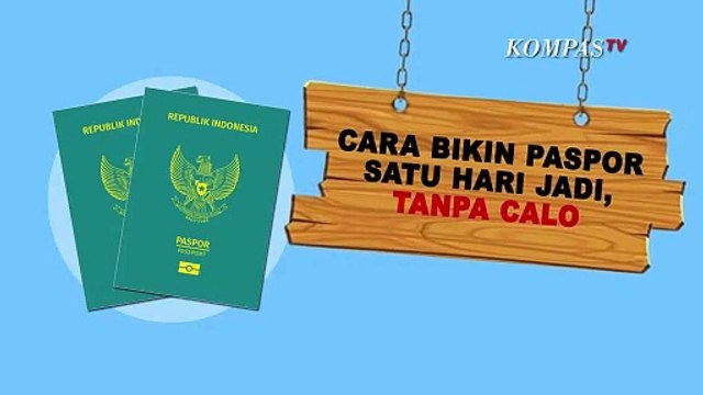 Cara Bikin Paspor Satu Hari Jadi, Segini Biayanya - INFOGRAFIS