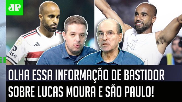 A INFORMAÇÃO é de que o Lucas Moura já está... OLHA o que PROVOCOU DEBATE sobre o São Paulo!