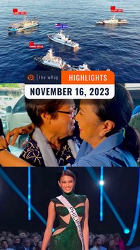 Rappler's highlights: West PH Sea, Leni Robredo, Leila de Lima, Michelle Dee | The wRap | November 16, 2023