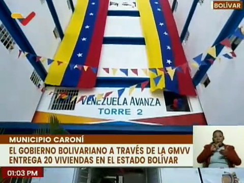 Bolívar | Entregan viviendas dignas a trabajadores del sector público y mujeres emprendedoras