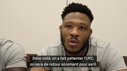 UFC - Après son opération, Oumar Sy prévoit un retour "sûrement pour avril"