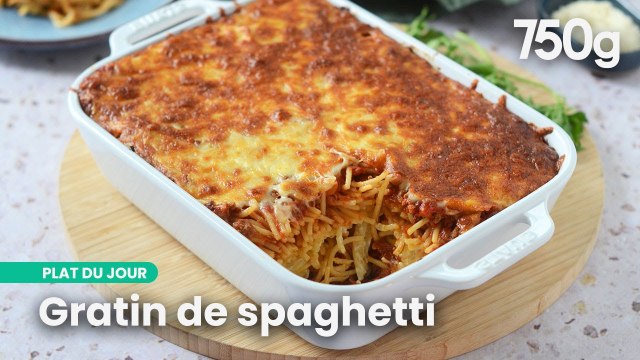 Facile à faire, ce gratin de pâtes bolo va vous réchauffer ! | 750g