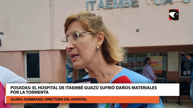 Posadas El Hospital De Itaembé Guazú Sufrió Daños Materiales Por La Tormenta