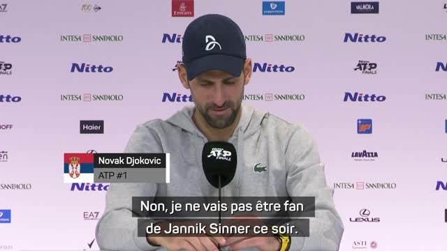 ATP Finals - Djokovic : Ce serait bien qu'il y ait au moins un match de plus entre Nadal et moi