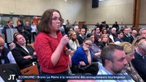 Le Journal - 16/11/2023 - ECONOMIE / Bruno Le maire à la rencontre des entrepreneurs tourangeaux