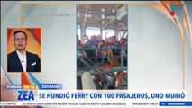 Ferry se hunde con 100 pasajeros en Bahamas