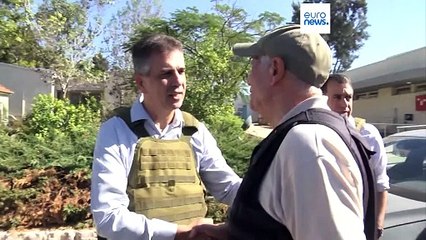 Chefe da diplomacia da UE pede "respeito pela vida" na visita a Israel