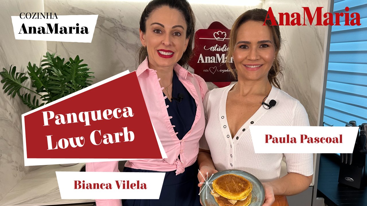 PANQUECA LOW CARB, COM PAULA PASCOAL!