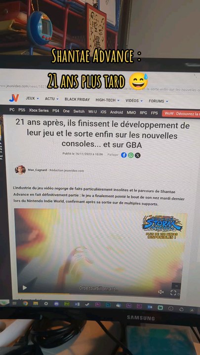 Un jeu GBA, 21 ans après !