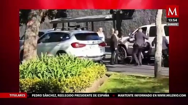FGJCDMX investiga a escoltas que agredieron a conductor en Paseo de la Reforma