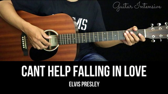 Can't Help Falling in Love - Elvis Presley | EASY Fingerpicking Guitar Tutorial with Chords / Lyrics