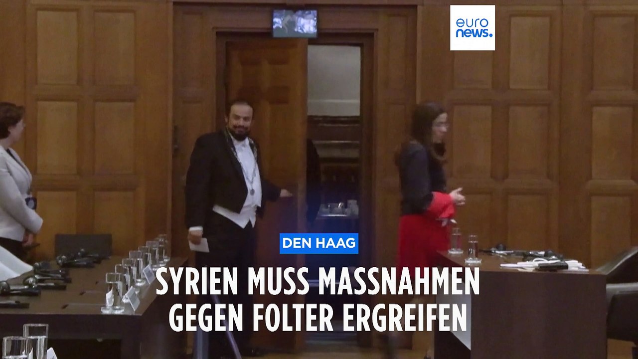 Internationaler Gerichtshof: Syrien muss gegen Folter im eigenen Land vorgehen