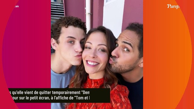 Dounia Coesens très proche d'un bel acteur français, ils se sont même installés ensemble : On s'est très vite entendu...