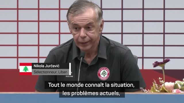 Conflit Israël/Hamas - Jurčević, sélectionneur du Liban : On essaye de se concentrer sur le football