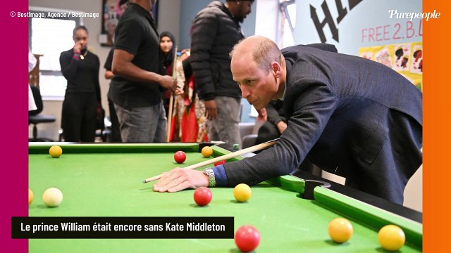 Prince William : Grosse éclate loin de Kate Middleton, le futur roi en pleine partie de billard !