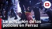 Los excesos policiales del miércoles tras la manifestación de Ferraz