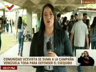 Caracas | Comunidad Ucevista realiza despliegue de volanteo a propósito del Referendo Consultivo