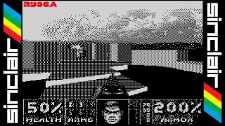 QUAKE ENGINE (DEMO GAME v.0.05) (ZX Spectrum Next / 28 MHz) - ZX Spectrum Longplay (NO DEATH RUN)