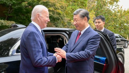 Así fue el encuentro Joe Biden - Xi Jinping