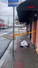 Taxista morre em frente ao Mercado Público de Itajaí