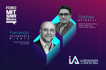 Conferencia magistral: IA, ¿una ilusión o el futuro de la educación en línea?  | #ForoMITSloan2023