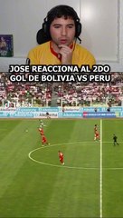 Tiktoker sorprende con su reacción al segundo gol de Bolivia