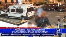 Final feliz: Encuentran a salvo a las tres menores desaparecidas en El Agustino