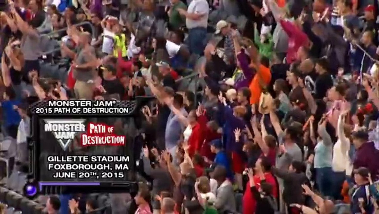 Monster Jam Foxborough MA 2014 Racing & Freestyle